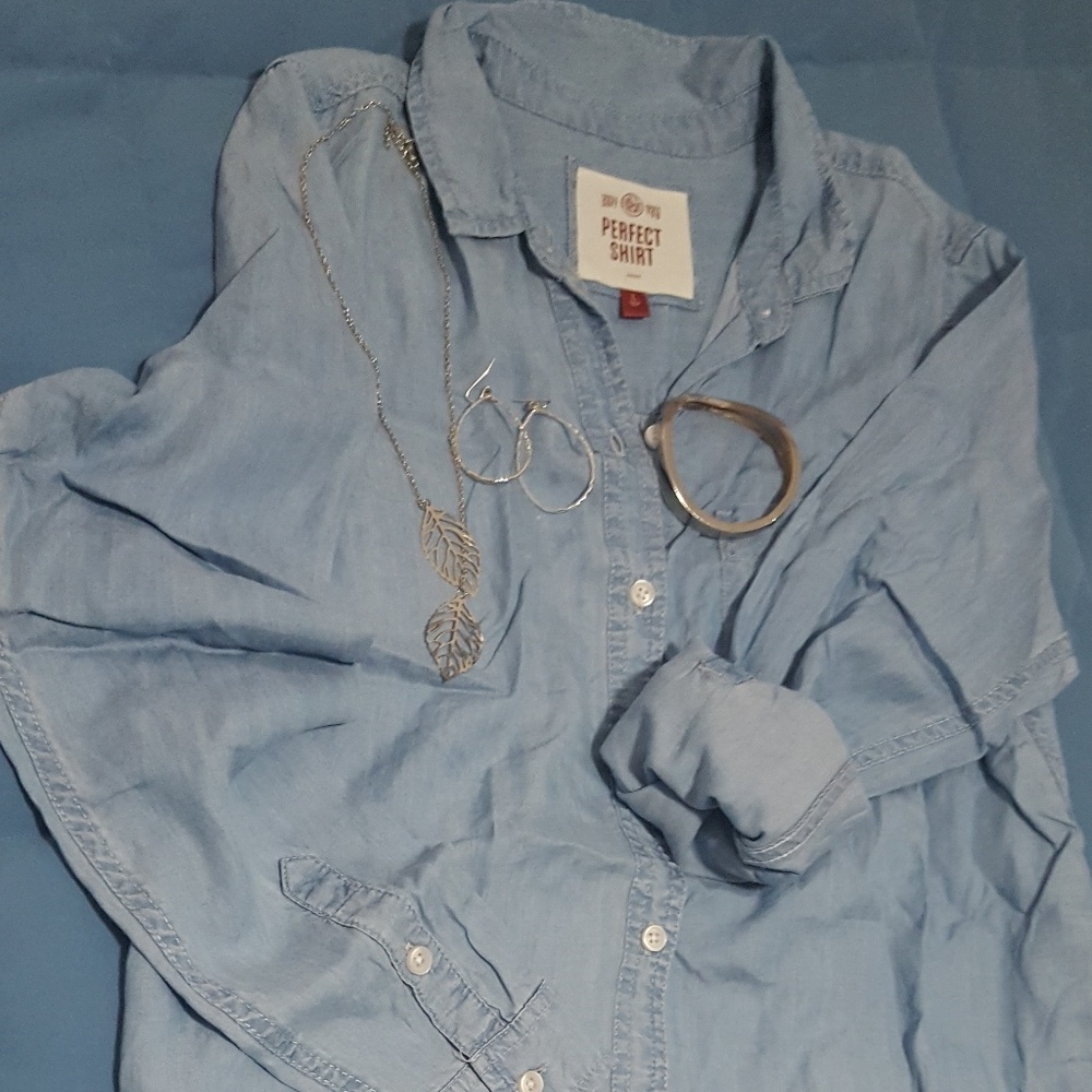 Perfect boyfriend long sleeve shirt